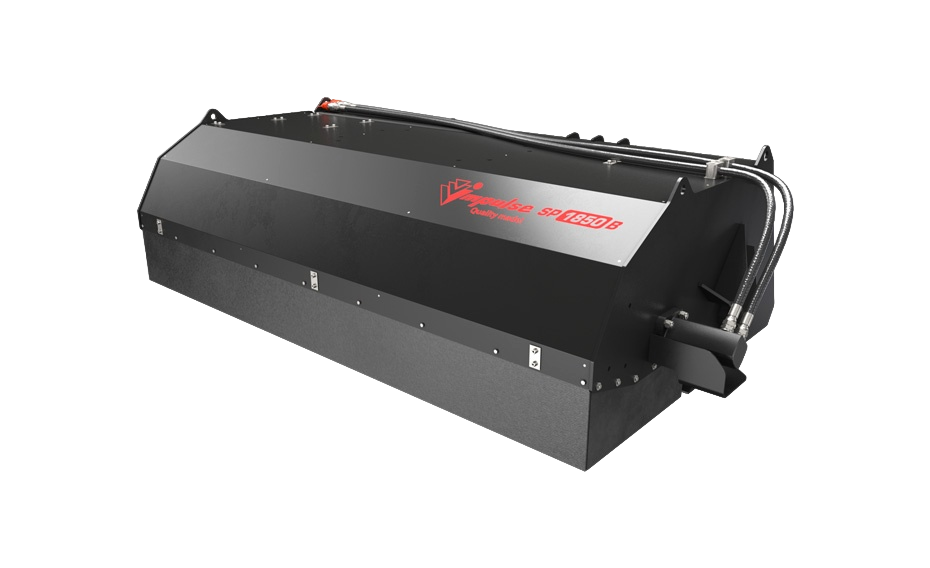 Щетка дорожная коммунальная Impulse SP1850B с бункером