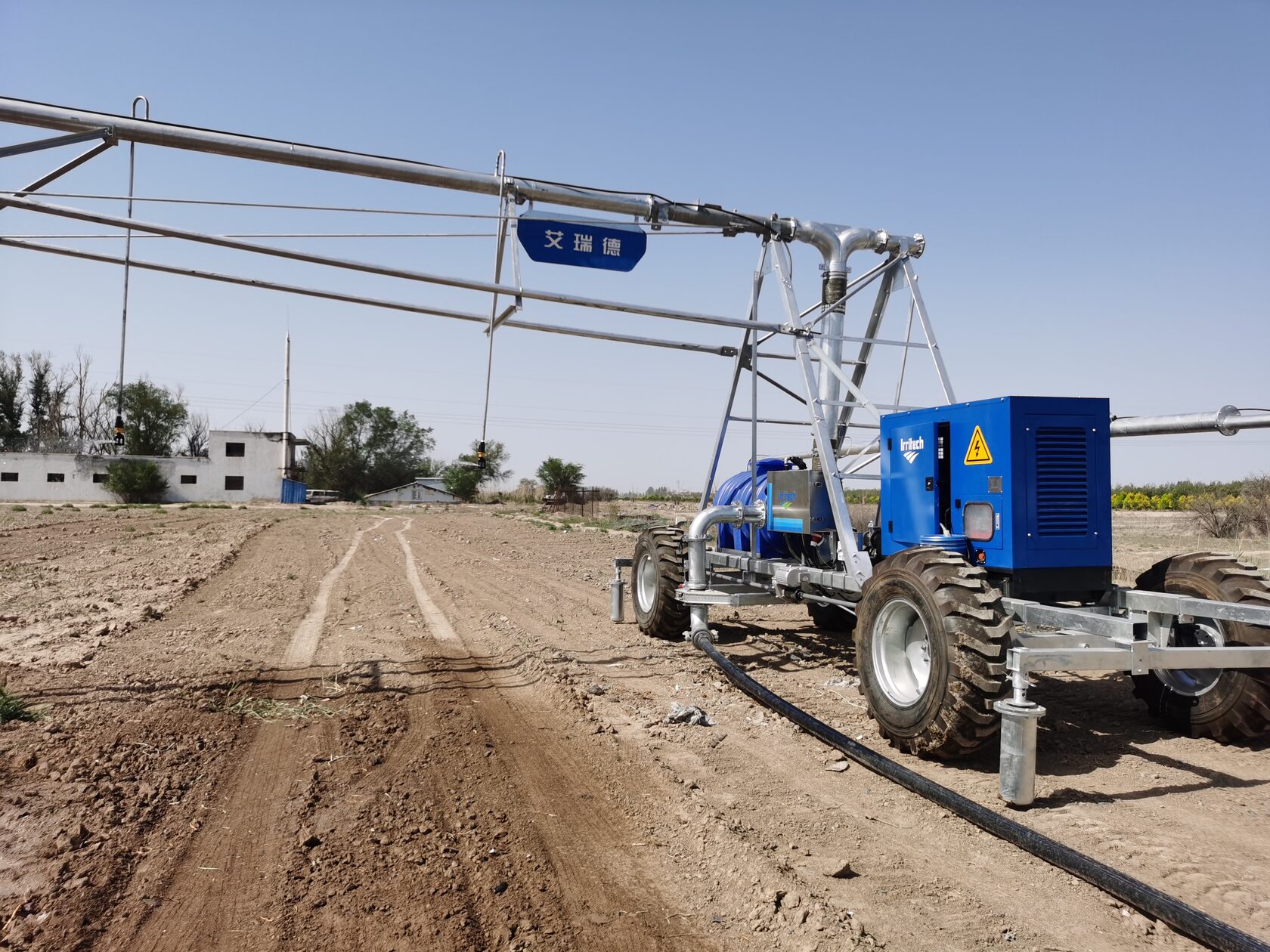 2. Четырехколесная фронтальная система Irritech